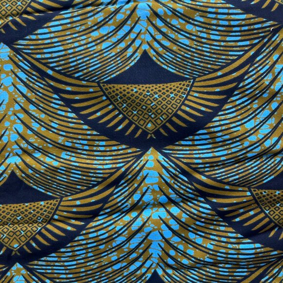 Ankara Wax Print Fabric – Vibrant Kitenge Textile - Picture 3 of 4